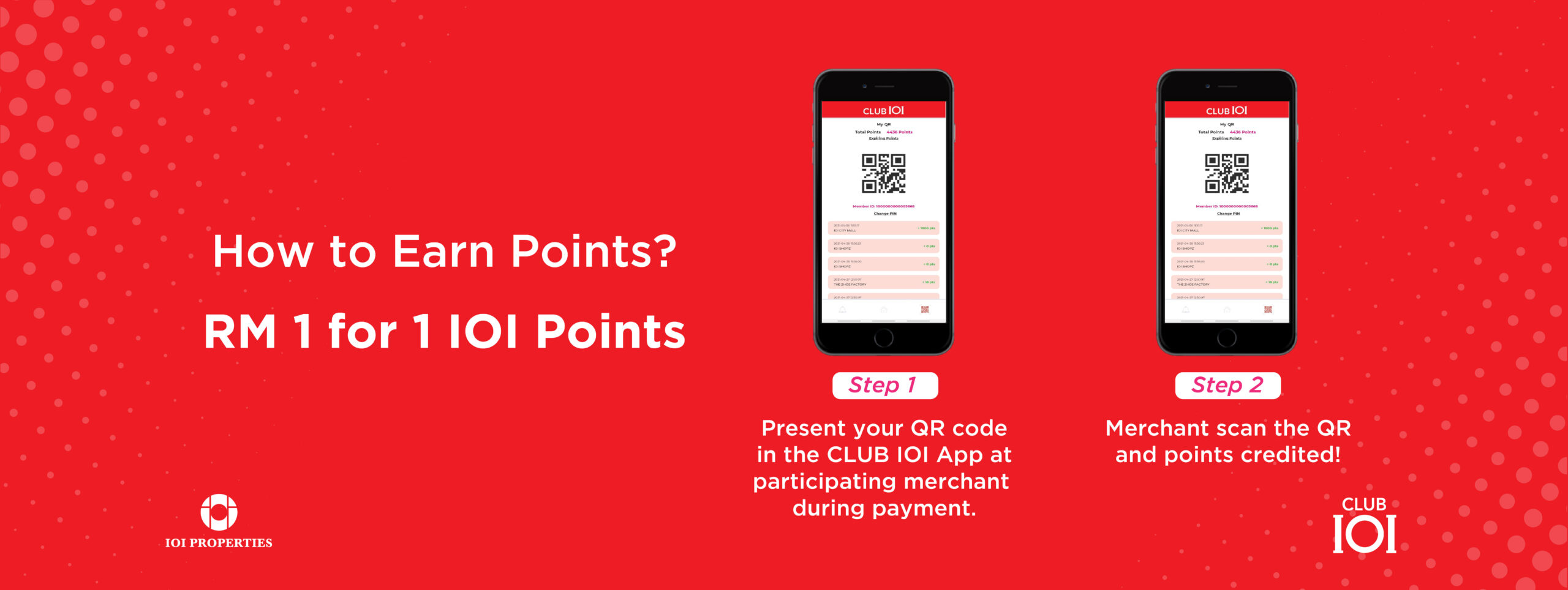 Club IOI - Earn Points